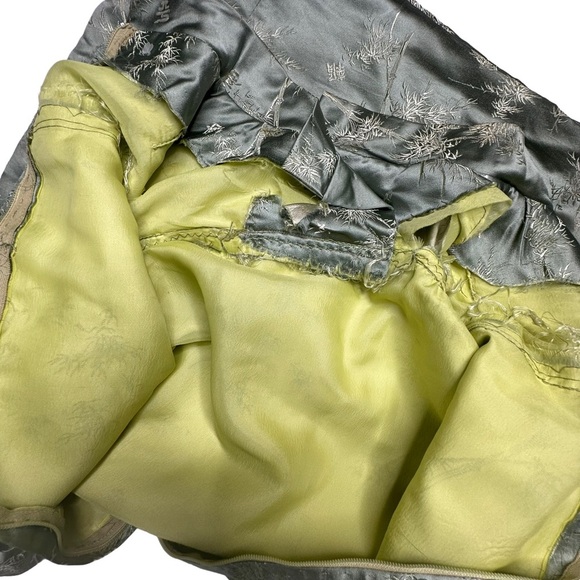 Vintage Late 70’s Tailor Made Quilted Silk Kimono Dress. app m - Picture 6 of 12